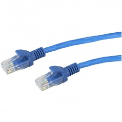 Cabo de Rede 3 Metros X-Cell, Patch Cord CAT.5E, Azul - XC-CR-3M