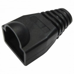 Capa Para Conector Modular RJ45, UND, OEM, Preto - CY-7020-BK