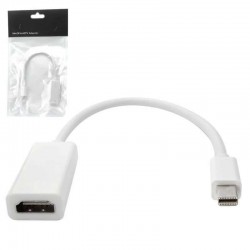 Cabo Conversor Mini Displayport Macho Para HDMI Femea 22cm, CO-13 CB0223B - CB0223