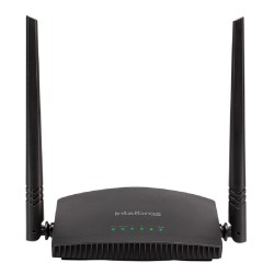 Roteador Wireless Intelbras RF301K 300MBPS, Com 2 Antenas, IPV6, Preto - 4750072