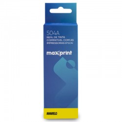 Refil de Tinta T544 Amarelo T544420, Maxprint - 61000004