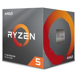 Processador AMD Ryzen 5 3600X, AM4, Cache 36Mb, 3.80GHz (4.40GHz Max Boost) - 100-100000022BOX
