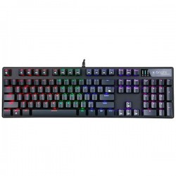 Teclado Mecânico Gamer Bright Tank, LED, Switch Blue, USB - GTC560