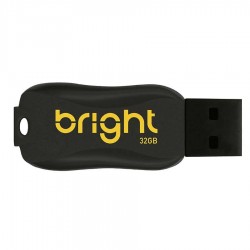 Pen Drive Bright Titan, 32GB, Preto - PD159