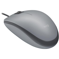 Mouse Logitech M110, Com Clique Silencioso, Cinza - 910-006757