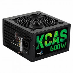 Fonte Aerocool KCAS 600W, 80 Plus Bronze, Full Range,  Preto - EN53374