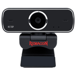 Webcam Redragon Streaming Fobos, HD 720p, Preto - GW600