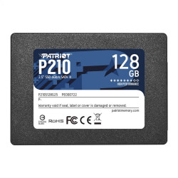 SSD Patriot P210, 128GB, SATA, Leitura 500MB/s, Gravação 400MB/s - P210S128G25