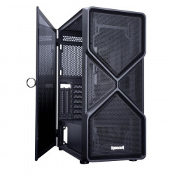 Gabinete Gamer Redragon Superion, Mid Tower, Lateral em Vidro, Sem Fonte, Sem Fan, Preto - GC-MB211