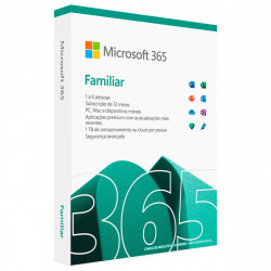 Office 365 Family 2020 Microsoft, 1 a 6 Pessoas, Assinatura 12 Meses - SKU-6GQ-01543