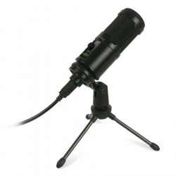 Microfone Streaming Condensador C3Tech, USB, Cardioide, Preto - MI-50BK