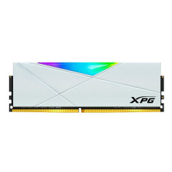 Memória XPG Spectrix D50, RGB, 8GB, 3200MHz, DDR4, CL16, Branco - AX4U32008G16A-SW50