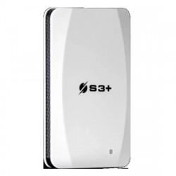 SSD Externo Portátil S3+ Play+, 256GB, USB 3.2, Branco - S3SSDP256