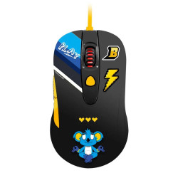 Mouse Gamer Redragon Brancoala B703, 5 Botões, 7200DPI, Preto- B703