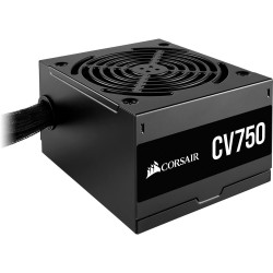 Fonte Corsair CV750, 750W, 80 Plus Bronze, PFC Ativo - CP-9020237-BR