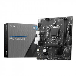 Placa Mãe MSI PRO H510M-B, Chipset H510, Intel LGA1200, mATX, DDR4, M.2, VGA/HDMI - 911-7E05-004