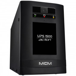 Nobreak MCM 1500VA, UPS1500 ACTION 3.1, 6 Tomadas, Trivolt Automático, Preto - UPS0261