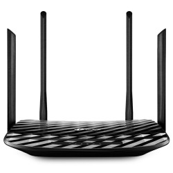 Roteador TP-Link Wi-Fi MU-MIMO AC1300, Gigabit 1267Mbps, Dual-Band, 4 Antenas, Preto - EC225-G5 (BR)