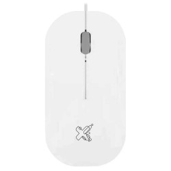 Mouse Maxprint Surface, 3 Botões, 1200DPI, USB, Branco - 60000135