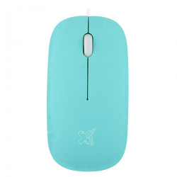 Mouse Maxprint Surface, 3 Botões, 1200DPI, USB, Azul - 60000137