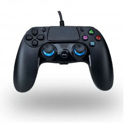 Controle Gamer Dazz Quartum, Para Ps3/ps4/pc, USB 2.0, 17 Botões, Entrada Para Fone P2, Preto - 62000136