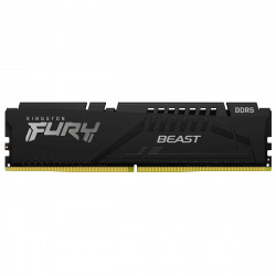 Memória Kingston Fury Beast, 16GB, 5200Mhz, DDR5, Preto - KF552C40BB-16