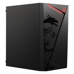 Gabinete Gamer MSI MAG Shield M301, Micro Atx, Sem Fonte, Preto - 306-7G13M25-809