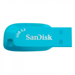 Pen Drive SanDisk Ultra Shift, 32GB, USB 3.0, Azul - SDCZ410-032G-G46BB