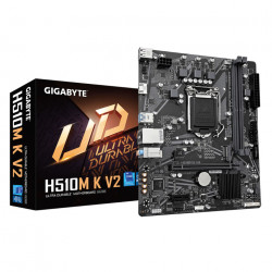 Placa Mãe Gigabyte H510M K V2, Chipset H510, Intel LGA 1200, MATX, DDR4, M.2 NVME, USB3.0, HDMI