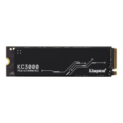 SSD Kingston KC3000, 1TB, M.2 2280 PCIe, NVMe, Leitura: 7000MB/s e Gravação: 6000MB/s, Preto - SKC3000S/1024G