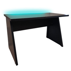 Mesa Gamer CLM VESTA, Com LED, Preto