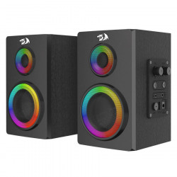 Caixa de Som Gamer Redragon Orchestra, RGB, Bluetooth, Stereo 2.0, USB, 3.5mm, Preto - GS811