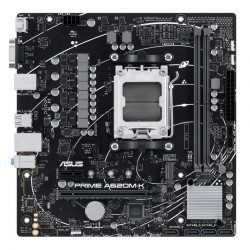 Placa Mãe Asus PRIME A620M-K, Chipset A620, AMD AM5, mATX, DDR5, USB3.2, DP/HDMI/VGA - 90MB1F40-M0EAY0