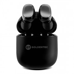 Fone de Ouvido Goldentec TWS GT Drop, Bluetooth 5.3, Preto - 52395
