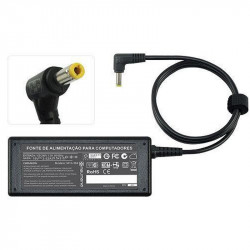 Fonte Para Notebook Toshiba 19V 3.42A 5.5X2.5mm, Preto - KT-FT3319