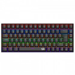 Teclado Gamer Mecânico Redragon Phantom, RGB, USB, Switch Brown, ABNT2, 75%, Preto - K629-KB (PT-BROWN)