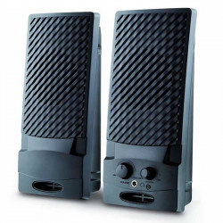Caixa De Som Multilaser, USB 2.0, Para Pc e Notebook, 1W RMS, Som Estéreo, P2/USB, Preto - SP044