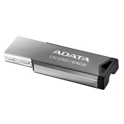 Pen Drive Adata 64GB UV250, USB 2.0, Metal - AUV250-64G-RBK