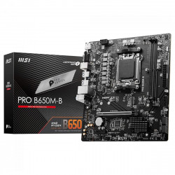 Placa Mãe MSI PRO B650M-B, Chipset B650, AMD AM5, mATX, DDR5, USB 3.0, VGA, HDMI - 911-7E28-016