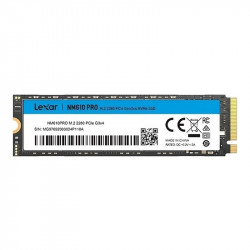 SSD Lexar Internal NM610, 500GB, M.2 2280 NVMe, Leitura: 3300MB/s, Gravação: 1300MB/s, Preto - LNM610P500G-RNNNU