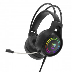 Headset Gamer Marvo Scorpion, RGB, USB, Drivers de 50mm, Preto - HG8921