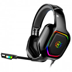 Headset Gamer Kalkan Magni, RGB, Drivers de 50mm, 7.1 Virtual Sound, Preto - KLK00023