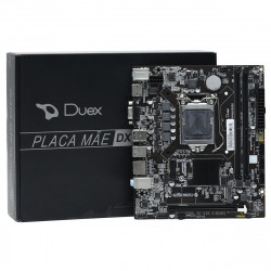 Placa Mãe Duex DX H110ZG M2, Chipset Intel H110, LGA 1151, m-ATX, DDR4, M.2, USB3.0, VGA/HDMI - DX H110ZG M2