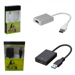 Cabo Conversor USB 3.0 Para HDMI Genérico - CB0378