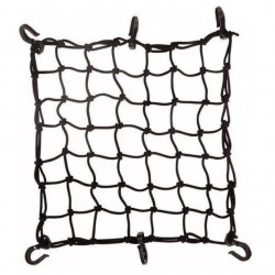 Rede Elástico Para Bagageiro30x30 Troya, Preto - TRY 0035