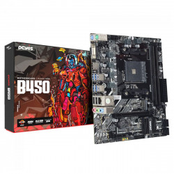 Placa Mãe PCYes B450, Chipset B450, AMD AM4, mATX, DDR4, VGA/HDMI - PCYB450-RZ564