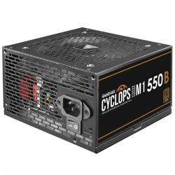 Fonte Gamdias Cyclops M1-550B, 550W, 80 Plus Bronze, Cybenetics, Teclab, PFC Ativo, Cabos Flat, Preto - CYCLOPS M1-550B