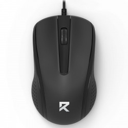 Mouse Redragon Office BM-4049, 1200DPI, 3 Botões, USB, Preto - BM-4049