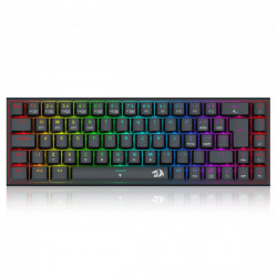 Teclado Mecânico Gamer Redragon Ryze Pro, RGB, Wireless, Bluetooth, Switch Brown, ABNT2, Preto - K633RGB-PRO (PT-BROWN)