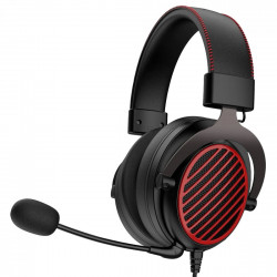 Headset Gamer Redragon Luna Black, 3.5mm, USB, Drivers de 53mm, Open Back, Preto - H540